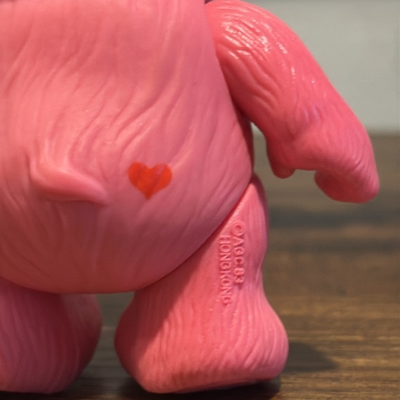 Care Bear Love a Lot Vintage poseable 1983 Kenner PVC figure - Picture 6 of 7